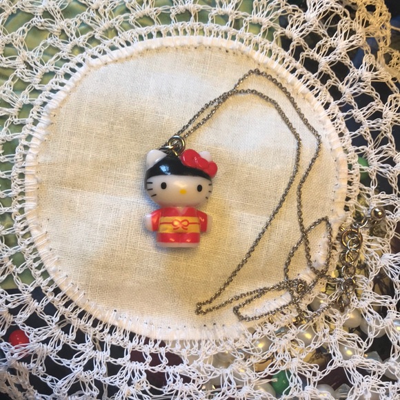Hello Kitty Jewelry - Kimono Hello Kitty Charm Necklace